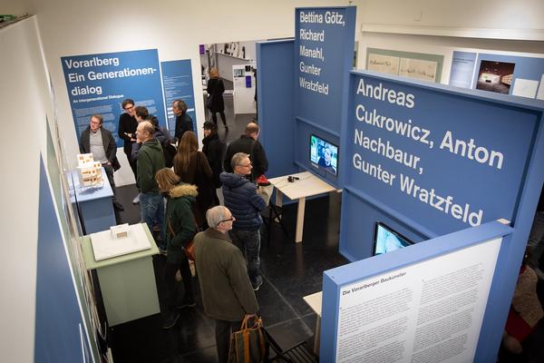 Az W Architekturzentrum Wien: Eröffnung SammlungsLab #5: Vorarlberg – 
Ein Ge­ne­ra­ti­on­en­dia­log (4.12.2019) https://www.azw.at/de/termin/vorarlberger-einsichten-ein-generationendialog | Foto: eSeL Foto: eSeL.at - Lorenz Seidler