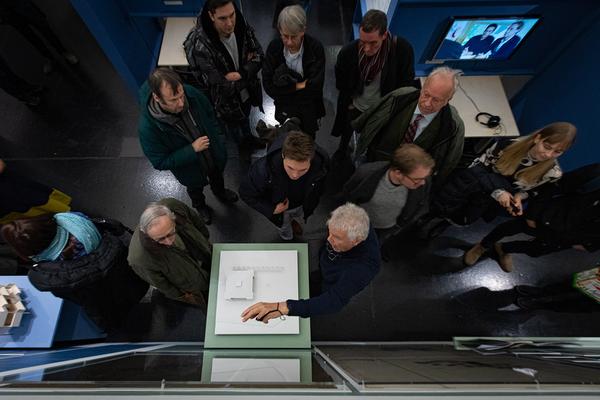 Az W Architekturzentrum Wien: Eröffnung SammlungsLab #5: Vorarlberg – 
Ein Ge­ne­ra­ti­on­en­dia­log (4.12.2019) https://www.azw.at/de/termin/vorarlberger-einsichten-ein-generationendialog | Foto: eSeL Foto: eSeL.at - Lorenz Seidler