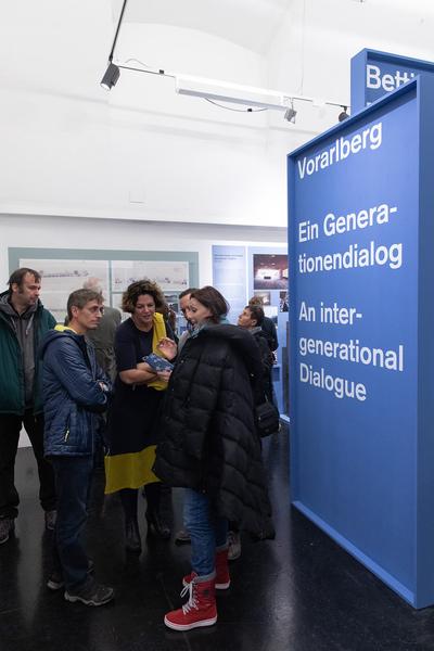 Az W Architekturzentrum Wien: Eröffnung SammlungsLab #5: Vorarlberg – 
Ein Ge­ne­ra­ti­on­en­dia­log (4.12.2019) https://www.azw.at/de/termin/vorarlberger-einsichten-ein-generationendialog | Foto: eSeL Foto: eSeL.at - Lorenz Seidler