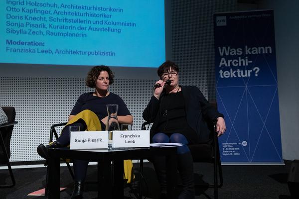 Az W Architekturzentrum Wien: Eröffnung SammlungsLab #5: Vorarlberg – Ein Ge­ne­ra­ti­on­en­dia­log (4.12.2019) https://www.azw.at/de/termin/vorarlberger-einsichten-ein-generationendialog | Foto: eSeL Foto: eSeL.at - Lorenz Seidler