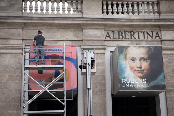 Albertina: Sean Scully -  Eleuthera (7. 6. -  8. 9.2019) https://www.albertina.at/ausstellungen/sean-scully-eleuthera | Foto: eSeL Foto: eSeL.at - Lorenz Seidler