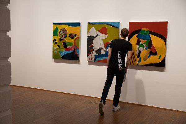 Albertina: Sean Scully -  Eleuthera (7. 6. -  8. 9.2019) https://www.albertina.at/ausstellungen/sean-scully-eleuthera | Foto: eSeL Foto: eSeL.at - Lorenz Seidler