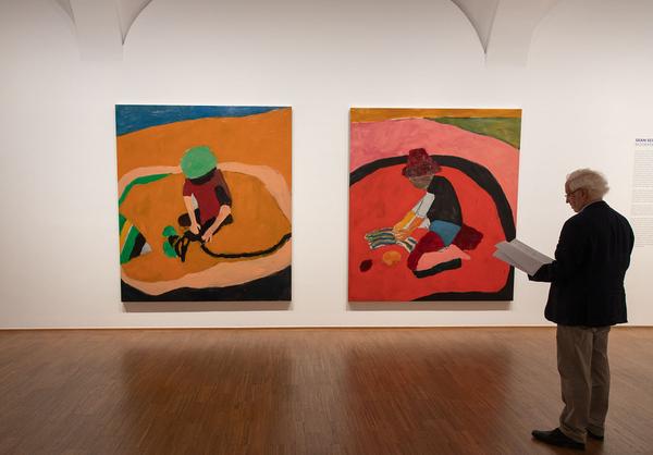 Albertina: Sean Scully -  Eleuthera (7. 6. -  8. 9.2019) https://www.albertina.at/ausstellungen/sean-scully-eleuthera | Foto: eSeL Foto: eSeL.at - Lorenz Seidler