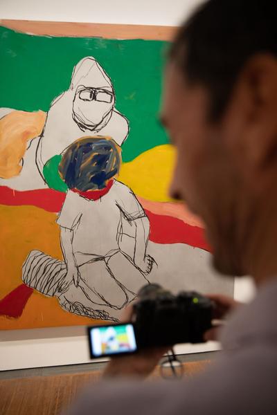 Albertina: Sean Scully -  Eleuthera (7. 6. -  8. 9.2019) https://www.albertina.at/ausstellungen/sean-scully-eleuthera | Foto: eSeL Foto: eSeL.at - Lorenz Seidler