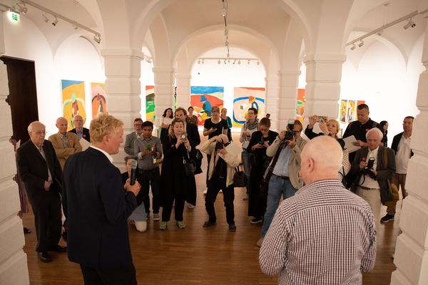 Albertina: Sean Scully -  Eleuthera (7. 6. -  8. 9.2019) https://www.albertina.at/ausstellungen/sean-scully-eleuthera | Foto: eSeL Foto: eSeL.at - Lorenz Seidler