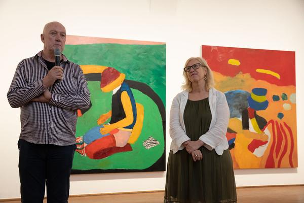 Albertina: Sean Scully -  Eleuthera (7. 6. -  8. 9.2019) https://www.albertina.at/ausstellungen/sean-scully-eleuthera | Foto: eSeL Foto: eSeL.at - Lorenz Seidler