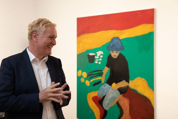 Albertina: Sean Scully -  Eleuthera (7. 6. -  8. 9.2019) https://www.albertina.at/ausstellungen/sean-scully-eleuthera | Foto: eSeL Foto: eSeL.at - Lorenz Seidler