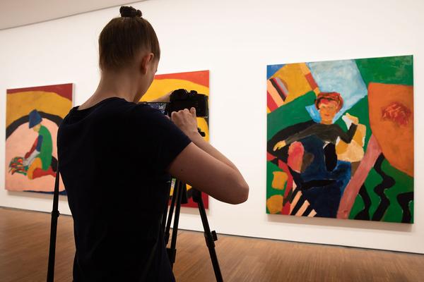 Albertina: Sean Scully -  Eleuthera (7. 6. -  8. 9.2019) https://www.albertina.at/ausstellungen/sean-scully-eleuthera | Foto: eSeL Foto: eSeL.at - Lorenz Seidler