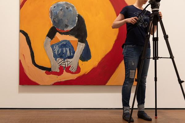 Albertina: Sean Scully -  Eleuthera (7. 6. -  8. 9.2019) https://www.albertina.at/ausstellungen/sean-scully-eleuthera | Foto: eSeL Foto: eSeL.at - Lorenz Seidler
