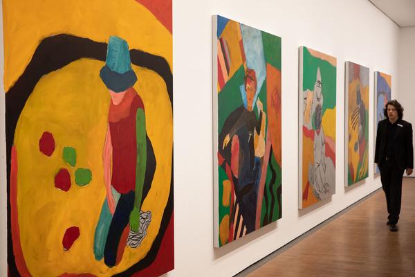 Albertina: Sean Scully -  Eleuthera (7. 6. -  8. 9.2019) https://www.albertina.at/ausstellungen/sean-scully-eleuthera | Foto: eSeL Foto: eSeL.at - Lorenz Seidler