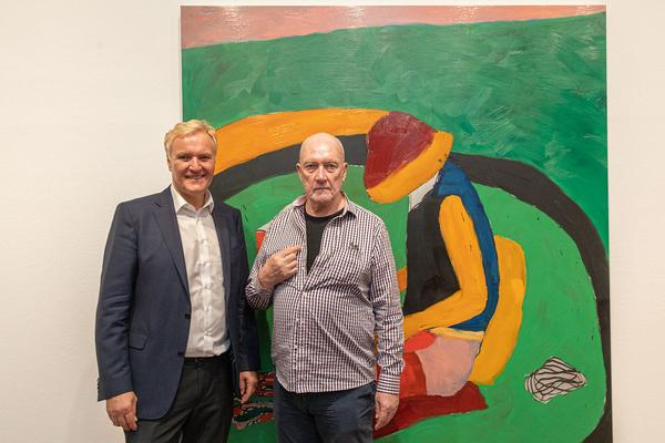 Albertina: Sean Scully -  Eleuthera (7. 6. -  8. 9.2019) https://www.albertina.at/ausstellungen/sean-scully-eleuthera | Foto: eSeL Foto: eSeL.at - Lorenz Seidler