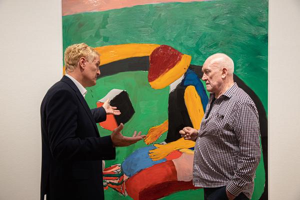 Albertina: Sean Scully -  Eleuthera (7. 6. -  8. 9.2019) https://www.albertina.at/ausstellungen/sean-scully-eleuthera | Foto: eSeL Foto: eSeL.at - Lorenz Seidler