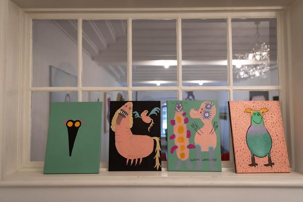 Galerie Krobath: Sophia Süßmilch: Kokon (8.11. - 21.12.2019) https://esel.at/termin/103704/sophia-sssmilch-kokon | Foto: eSeL Foto: eSeL.at - Lorenz Seidler