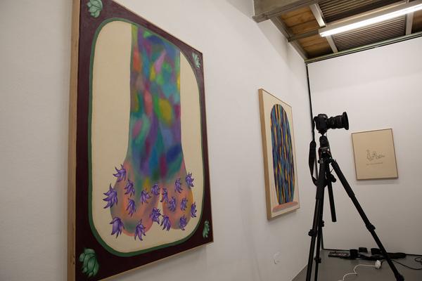 Galerie Krobath: Sophia Süßmilch: Kokon (8.11. - 21.12.2019) https://esel.at/termin/103704/sophia-sssmilch-kokon | Foto: eSeL Foto: eSeL.at - Lorenz Seidler