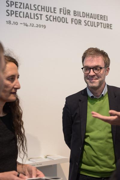 akbild @ xhibit E: Spezialschule für Bildhauerei (Eröffnung, 17.10.2019) https://www.akbild.ac.at/Portal/ausstellen/ausstellungen/spezialschule-fuer-bildhauerei-arbeitstitel | Foto: eSeL.at - Joanna Pianka