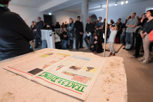 akbild @ xhibit E: Spezialschule für Bildhauerei (Eröffnung, 17.10.2019) https://www.akbild.ac.at/Portal/ausstellen/ausstellungen/spezialschule-fuer-bildhauerei-arbeitstitel | Foto: eSeL.at - Joanna Pianka