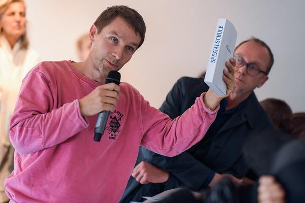 akbild @ xhibit E: Spezialschule für Bildhauerei (Eröffnung, 17.10.2019) https://www.akbild.ac.at/Portal/ausstellen/ausstellungen/spezialschule-fuer-bildhauerei-arbeitstitel | Foto: eSeL.at - Joanna Pianka