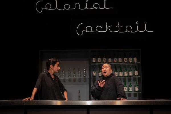 brut: Stefanie Sourial - Colonial Cocktail.
Volume 2: Spirits mit Special Guest Hyo Lee (9. - 13.5.2019, studio brut) https://esel.cc/brut_colonialcocktail2 Foto: eSeL.at - Lorenz Seidler