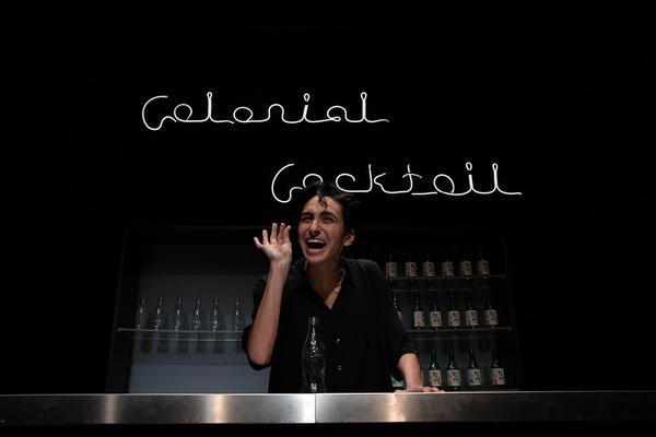brut: Stefanie Sourial - Colonial Cocktail.
Volume 2: Spirits mit Special Guest Hyo Lee (9. - 13.5.2019, studio brut) https://esel.cc/brut_colonialcocktail2 Foto: eSeL.at - Lorenz Seidler