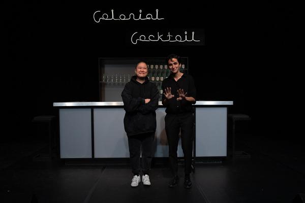 brut: Stefanie Sourial - Colonial Cocktail.
Volume 2: Spirits mit Special Guest Hyo Lee (9. - 13.5.2019, studio brut) https://esel.cc/brut_colonialcocktail2 Foto: eSeL.at - Lorenz Seidler