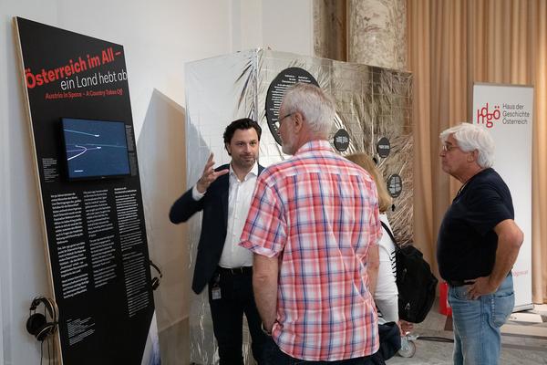 Haus der Geschichte Österreich:  Franz Viehböck @ Österreich im All (23.5.2019) http://hdgoe.at | Foto: eSeL Foto: eSeL.at - Lorenz Seidler