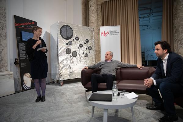 Haus der Geschichte Österreich:  Franz Viehböck @ Österreich im All (23.5.2019) http://hdgoe.at | Foto: eSeL Foto: eSeL.at - Lorenz Seidler