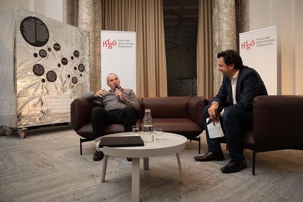 Haus der Geschichte Österreich:  Franz Viehböck @ Österreich im All (23.5.2019) http://hdgoe.at | Foto: eSeL Foto: eSeL.at - Lorenz Seidler
