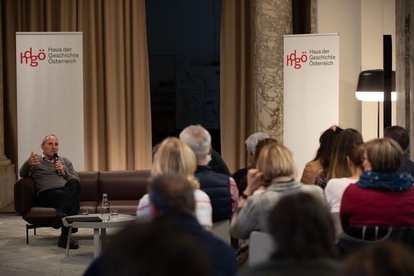 Haus der Geschichte Österreich:  Franz Viehböck @ Österreich im All (23.5.2019) http://hdgoe.at | Foto: eSeL Foto: eSeL.at - Lorenz Seidler