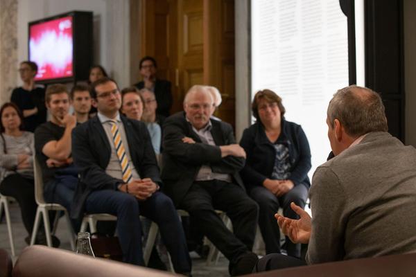 Haus der Geschichte Österreich:  Franz Viehböck @ Österreich im All (23.5.2019) http://hdgoe.at | Foto: eSeL Foto: eSeL.at - Lorenz Seidler