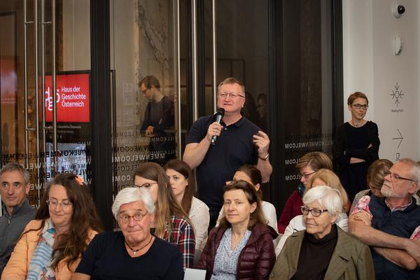 Haus der Geschichte Österreich:  Franz Viehböck @ Österreich im All (23.5.2019) http://hdgoe.at | Foto: eSeL Foto: eSeL.at - Lorenz Seidler