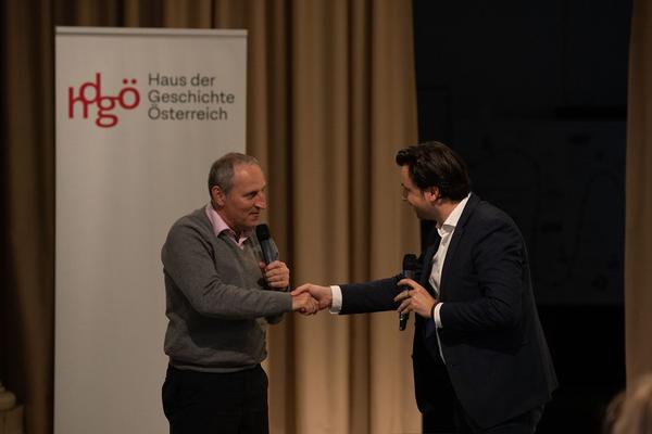 Haus der Geschichte Österreich:  Franz Viehböck @ Österreich im All (23.5.2019) http://hdgoe.at | Foto: eSeL Foto: eSeL.at - Lorenz Seidler