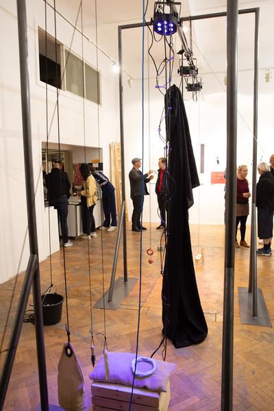 IG Bildende Kunst & AiR NÖ: Subliminial - Katie Lee & Veronika Hauer (Eröffnung, 8.10. - 15.11.2019) https://esel.at/termin/103244 | Foto: eSeL Foto: eSeL.at - Lorenz Seidler