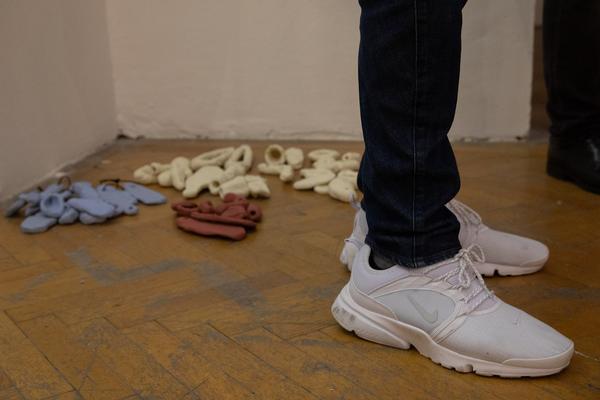 IG Bildende Kunst & AiR NÖ: Subliminial - Katie Lee & Veronika Hauer (Eröffnung, 8.10. - 15.11.2019) https://esel.at/termin/103244 | Foto: eSeL Foto: eSeL.at - Lorenz Seidler