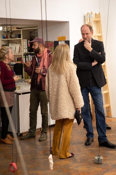 IG Bildende Kunst & AiR NÖ: Subliminial - Katie Lee & Veronika Hauer (Eröffnung, 8.10. - 15.11.2019) https://esel.at/termin/103244 | Foto: eSeL Foto: eSeL.at - Lorenz Seidler