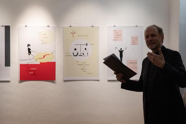 IG Bildende Kunst & AiR NÖ: Subliminial - Katie Lee & Veronika Hauer (Eröffnung, 8.10. - 15.11.2019) https://esel.at/termin/103244 | Foto: eSeL Foto: eSeL.at - Lorenz Seidler