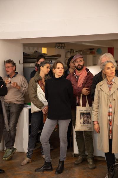 IG Bildende Kunst & AiR NÖ: Subliminial - Katie Lee & Veronika Hauer (Eröffnung, 8.10. - 15.11.2019) https://esel.at/termin/103244 | Foto: eSeL Foto: eSeL.at - Lorenz Seidler