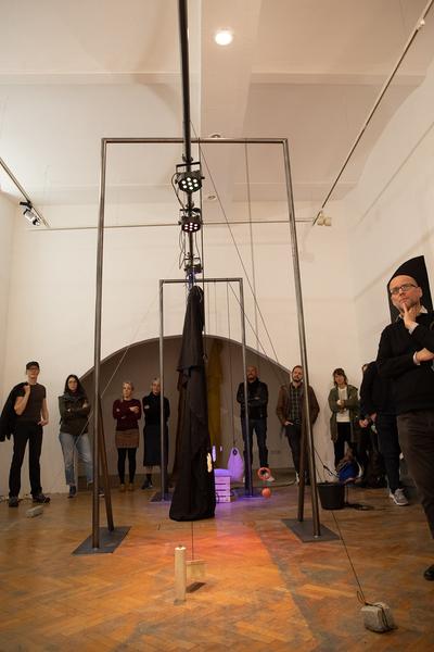 IG Bildende Kunst & AiR NÖ: Subliminial - Katie Lee & Veronika Hauer (Eröffnung, 8.10. - 15.11.2019) https://esel.at/termin/103244 | Foto: eSeL Foto: eSeL.at - Lorenz Seidler