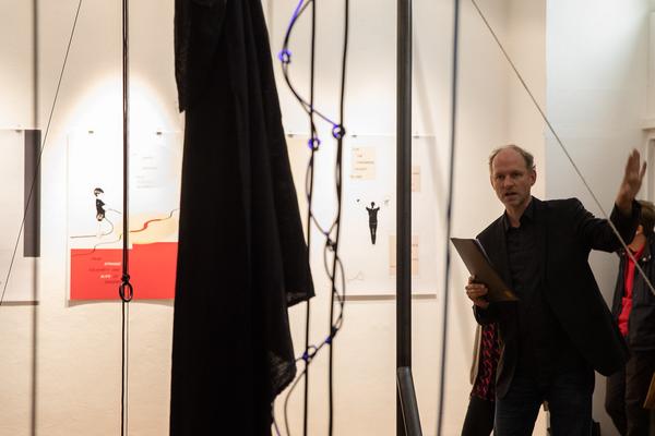 IG Bildende Kunst & AiR NÖ: Subliminial - Katie Lee & Veronika Hauer (Eröffnung, 8.10. - 15.11.2019) https://esel.at/termin/103244 | Foto: eSeL Foto: eSeL.at - Lorenz Seidler