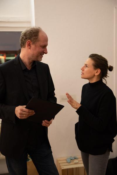 IG Bildende Kunst & AiR NÖ: Subliminial - Katie Lee & Veronika Hauer (Eröffnung, 8.10. - 15.11.2019) https://esel.at/termin/103244 | Foto: eSeL Foto: eSeL.at - Lorenz Seidler