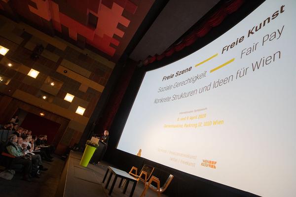 Symposium Freie Szene - Freie Kunst (Gartenbaukino, 8.4.2019) http://freietheater.at/event/symposium-freie-szene-freie-kunst | Foto: eSeL Foto: eSeL.at - Lorenz Seidler
