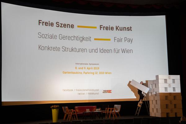 Symposium Freie Szene - Freie Kunst (Gartenbaukino, 8.4.2019) http://freietheater.at/event/symposium-freie-szene-freie-kunst | Foto: eSeL Foto: eSeL.at - Lorenz Seidler