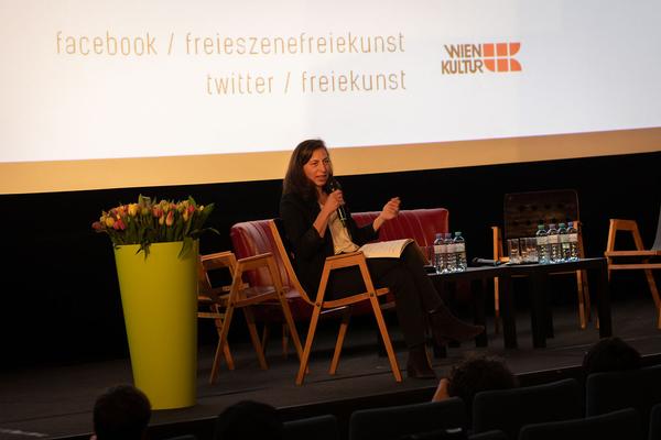 Symposium Freie Szene - Freie Kunst (Gartenbaukino, 8.4.2019) http://freietheater.at/event/symposium-freie-szene-freie-kunst | Foto: eSeL Foto: eSeL.at - Lorenz Seidler