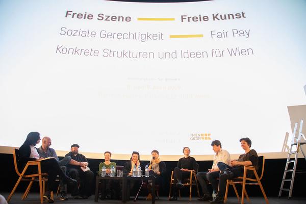 Symposium Freie Szene - Freie Kunst (Gartenbaukino, 8.4.2019) http://freietheater.at/event/symposium-freie-szene-freie-kunst | Foto: eSeL Foto: eSeL.at - Lorenz Seidler