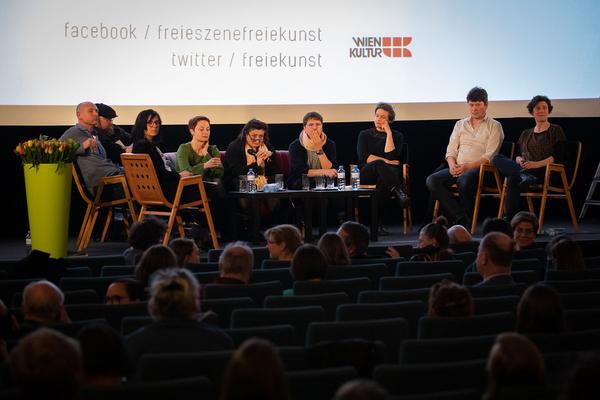 Symposium Freie Szene - Freie Kunst (Gartenbaukino, 8.4.2019) http://freietheater.at/event/symposium-freie-szene-freie-kunst | Foto: eSeL Foto: eSeL.at - Lorenz Seidler