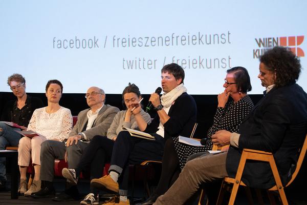 Freie Szene - Freie Kunst. Workshops (Gartenbaukino, 9.4.2019) http://freietheater.at/event/symposium-freie-szene-freie-kunst | Foto: eSeL Foto: eSeL.at - Lorenz Seidler