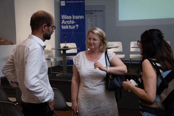 Architekturzentrum Wien: Symposium
"Serielles Bauen meets Wiener Wohnbau
Ein Symposium von Az W und IBA_Wien" (14.6.2019) https://www.azw.at/de/termin/serielles-bauen-meets-wiener-wohnbau | Foto: eSeL Foto: eSeL.at - Lorenz Seidler