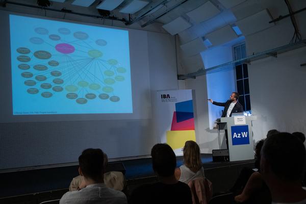 Architekturzentrum Wien: Markus Lechner @ Symposium
"Serielles Bauen meets Wiener Wohnbau
Ein Symposium von Az W und IBA_Wien" (14.6.2019) https://www.azw.at/de/termin/serielles-bauen-meets-wiener-wohnbau | Foto: eSeL Foto: eSeL.at - Lorenz Seidler