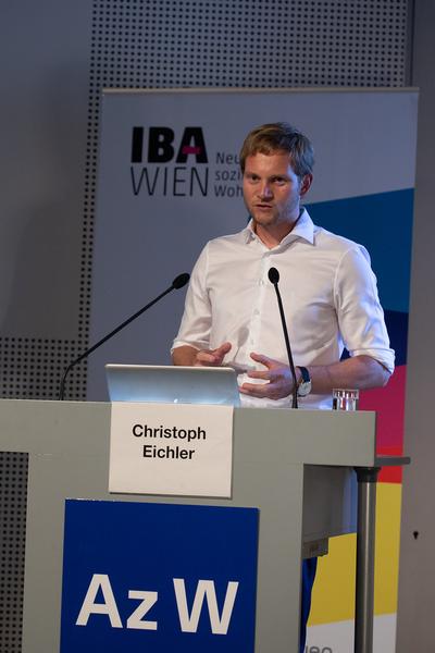 Architekturzentrum Wien: Christoph Eichler @ Symposium
"Serielles Bauen meets Wiener Wohnbau
Ein Symposium von Az W und IBA_Wien" (14.6.2019) https://www.azw.at/de/termin/serielles-bauen-meets-wiener-wohnbau | Foto: eSeL Foto: eSeL.at - Lorenz Seidler
