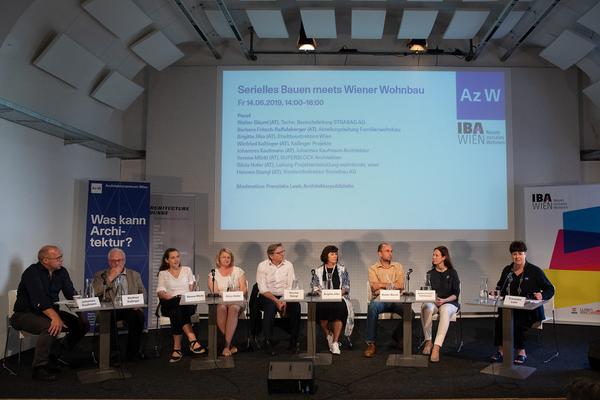 Architekturzentrum Wien: Symposium"Serielles Bauen meets Wiener WohnbauEin Symposium von Az W und IBA_Wien" (14.6.2019) https://www.azw.at/de/termin/serielles-bauen-meets-wiener-wohnbau | Foto: eSeL Foto: eSeL.at - Lorenz Seidler