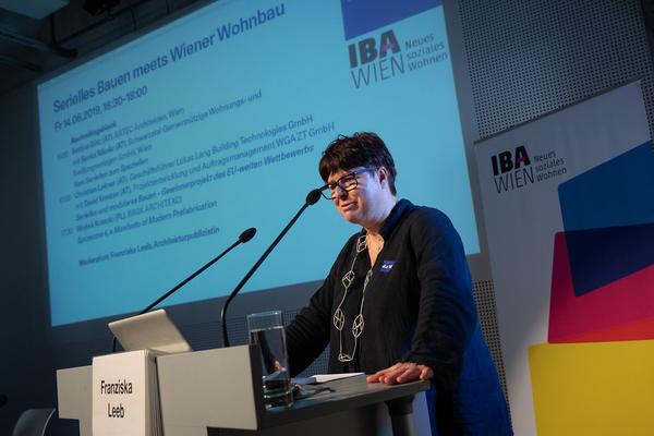 Architekturzentrum Wien: Symposium"Serielles Bauen meets Wiener WohnbauEin Symposium von Az W und IBA_Wien" (14.6.2019) https://www.azw.at/de/termin/serielles-bauen-meets-wiener-wohnbau | Foto: eSeL Foto: eSeL.at - Lorenz Seidler